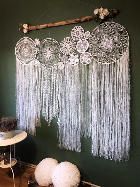 wall art dream catcher|dream catcher wall decor ideas.